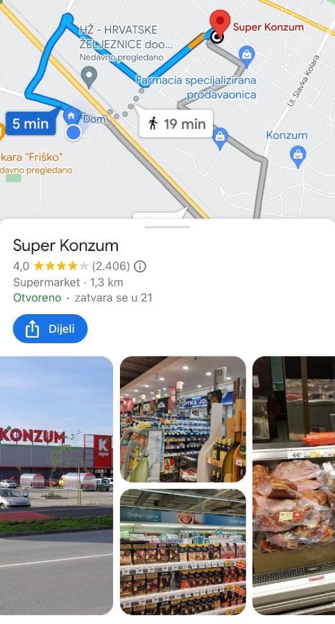 Apartman Lucija Gradici Eksteriør bilde